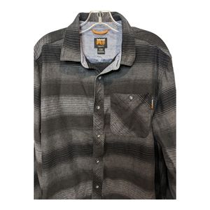 Timberland PRO Men's large Woodfort Flannel Work Utility Button Down Shirt